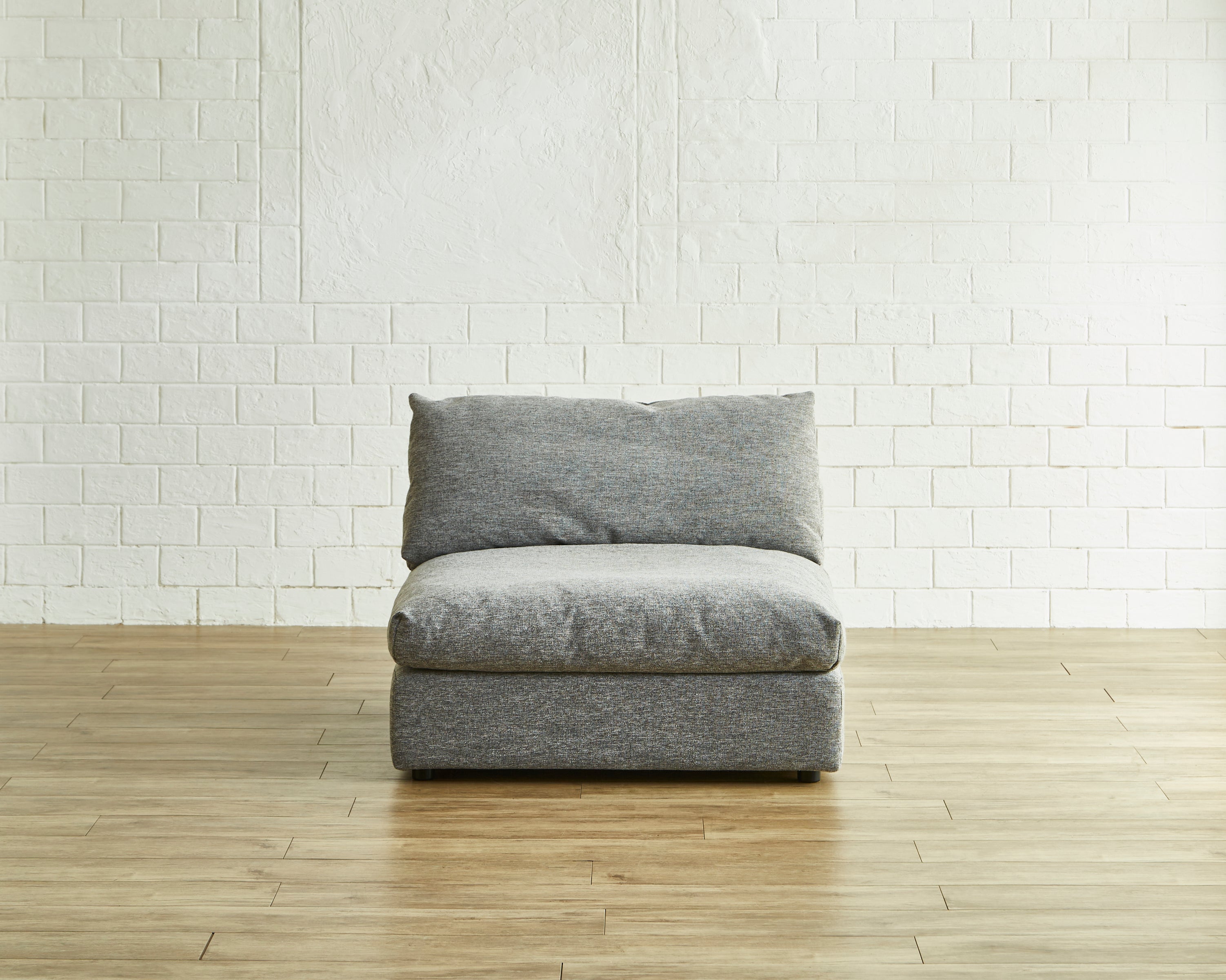 Crown 肘なしソファ ソファ ソファー リネン混生地