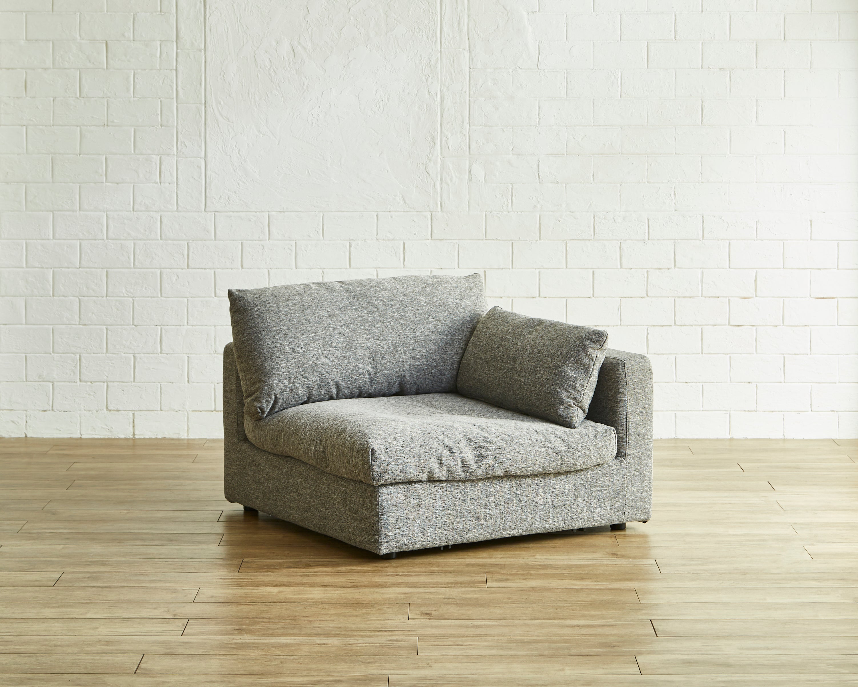 Crown 肘付きソファ ソファ ソファー リネン混生地 コーナーソファ