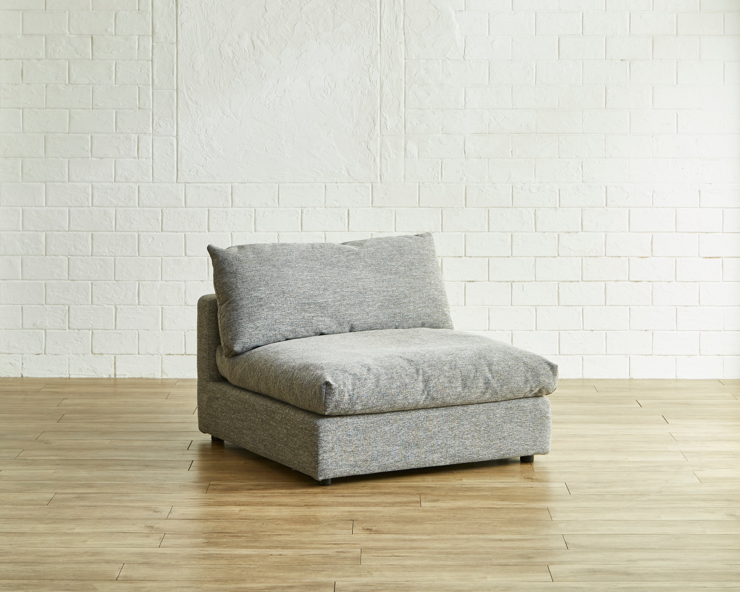 Crown 肘なしソファ ソファ ソファー リネン混生地