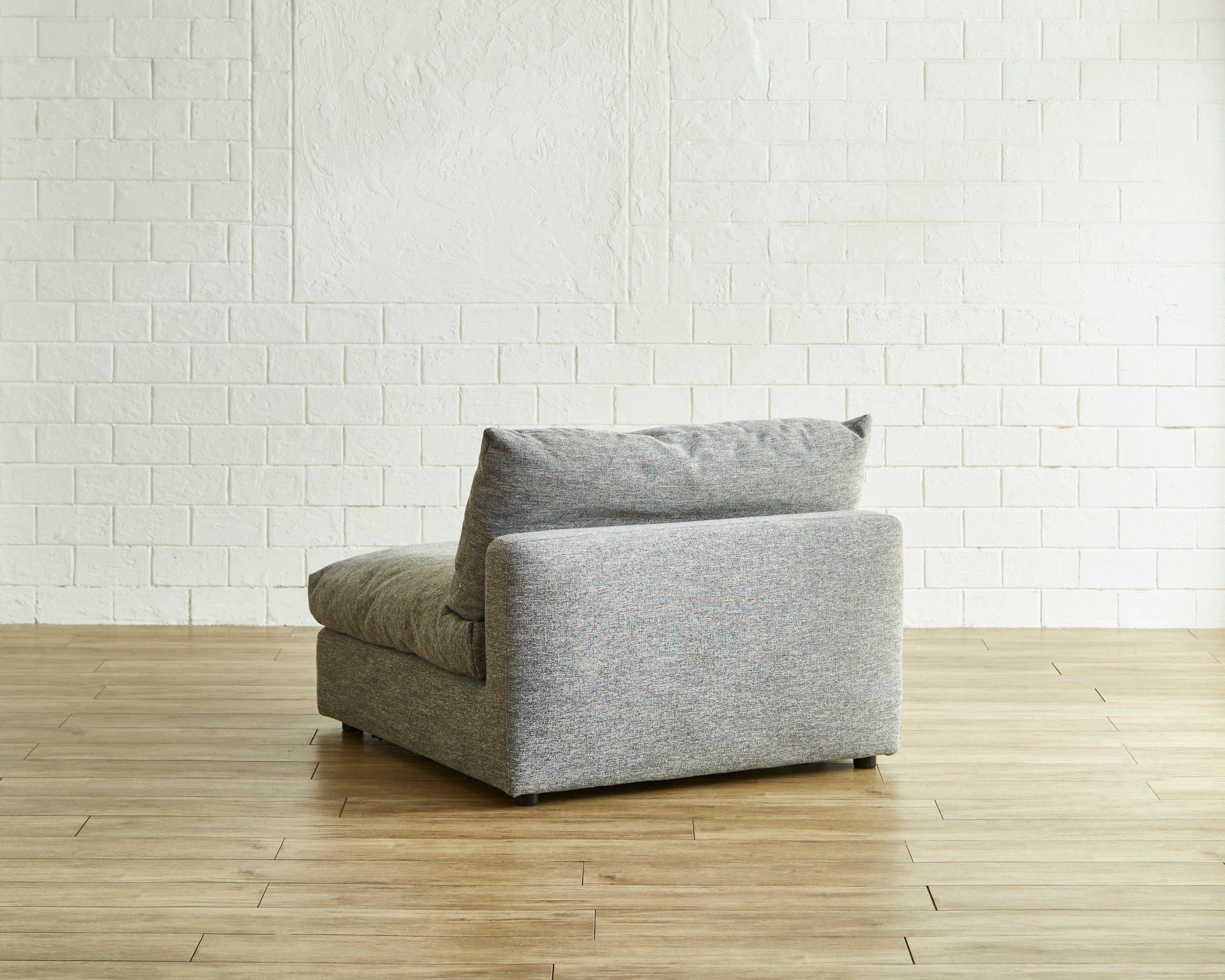 Crown 肘なしソファ ソファ ソファー リネン混生地