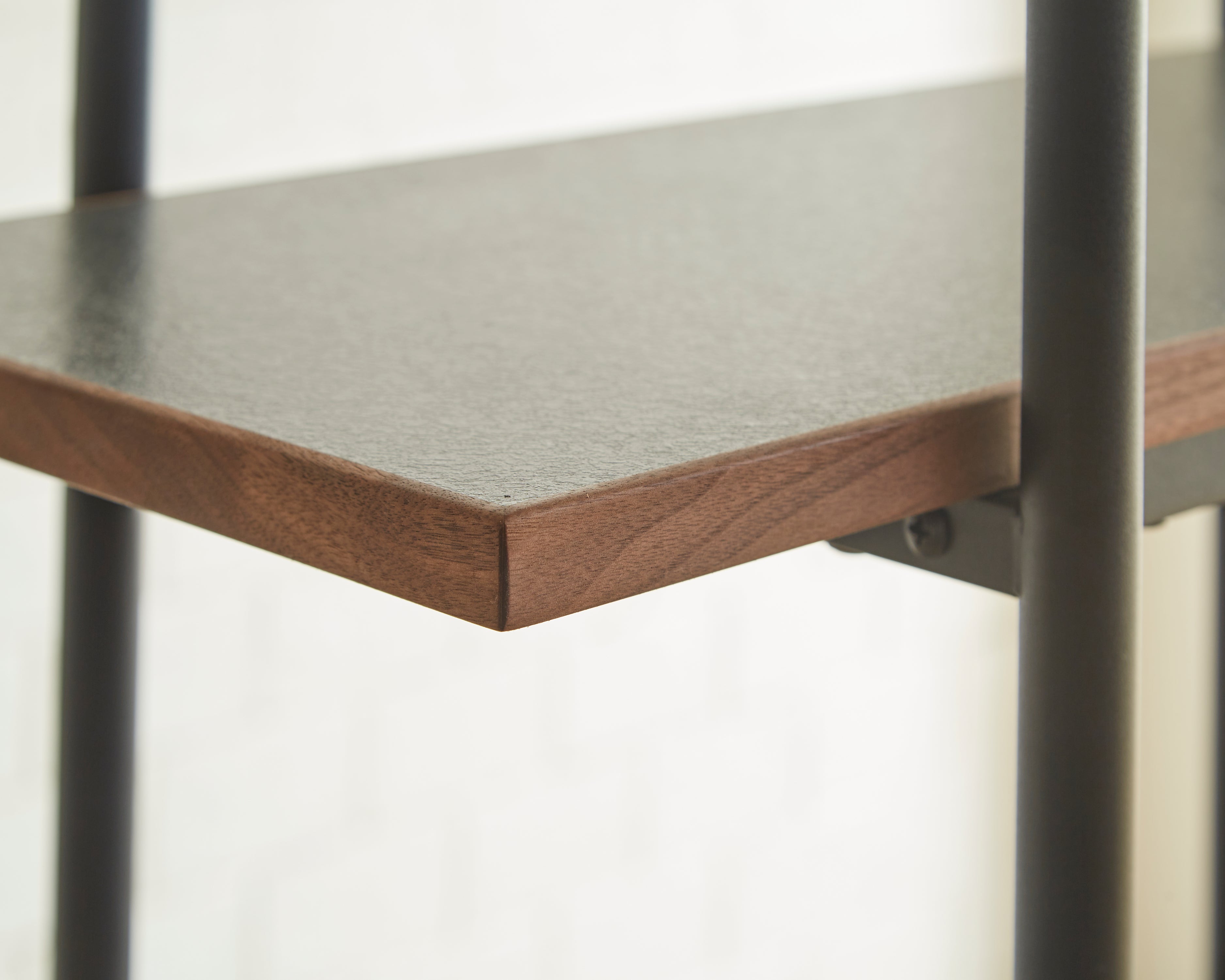 Ragnar ハイシェルフ W85 オーク突板 ウォールナット突板 メラミン化粧板 スチール脚 ナチュラル ブラウン