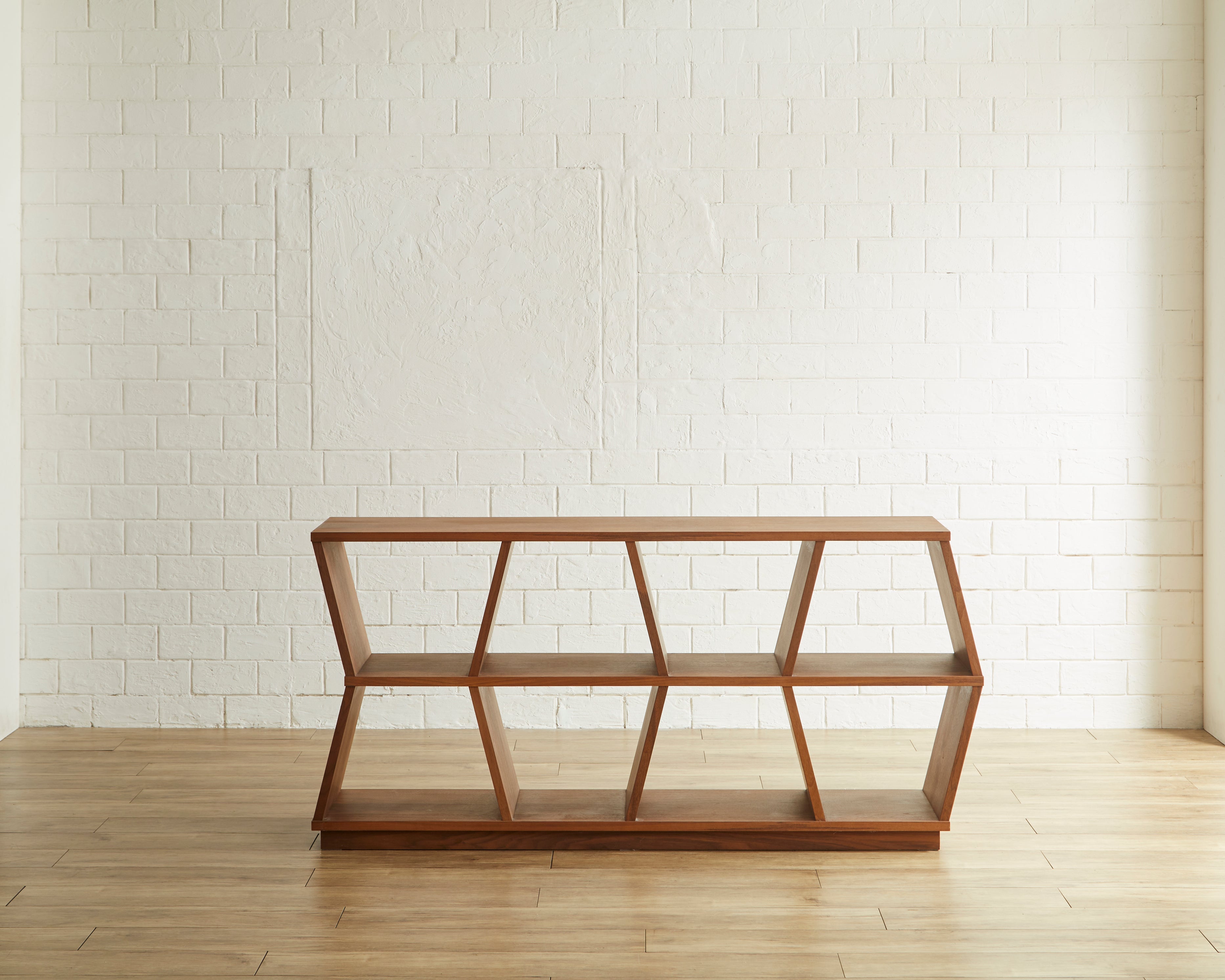 Hive ローシェルフ W165 シェルフ 北欧風カジュアルモダン オープンシェルフ オーク ウォールナット