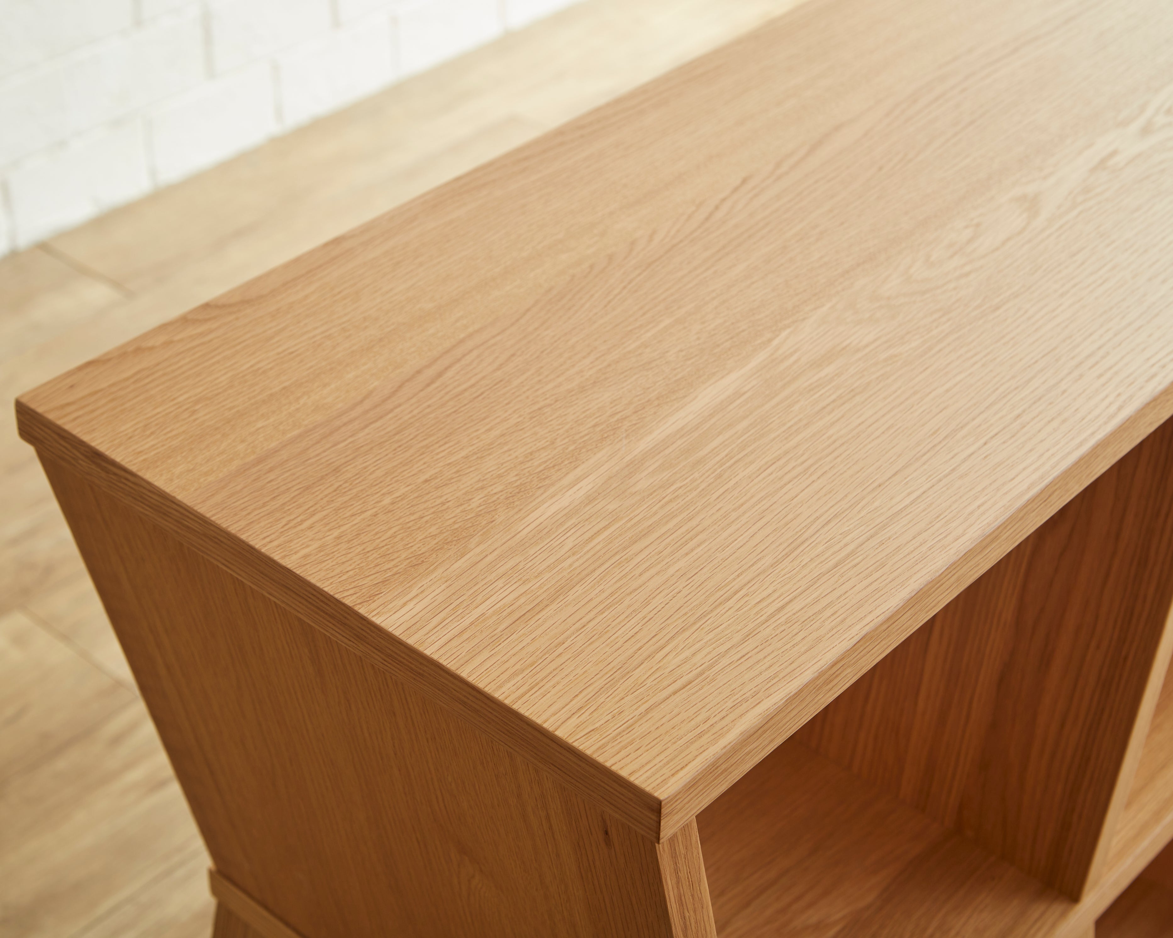 Hive ローシェルフ W127 シェルフ オープンシェルフ 北欧風カジュアルモダン オーク ウォールナット