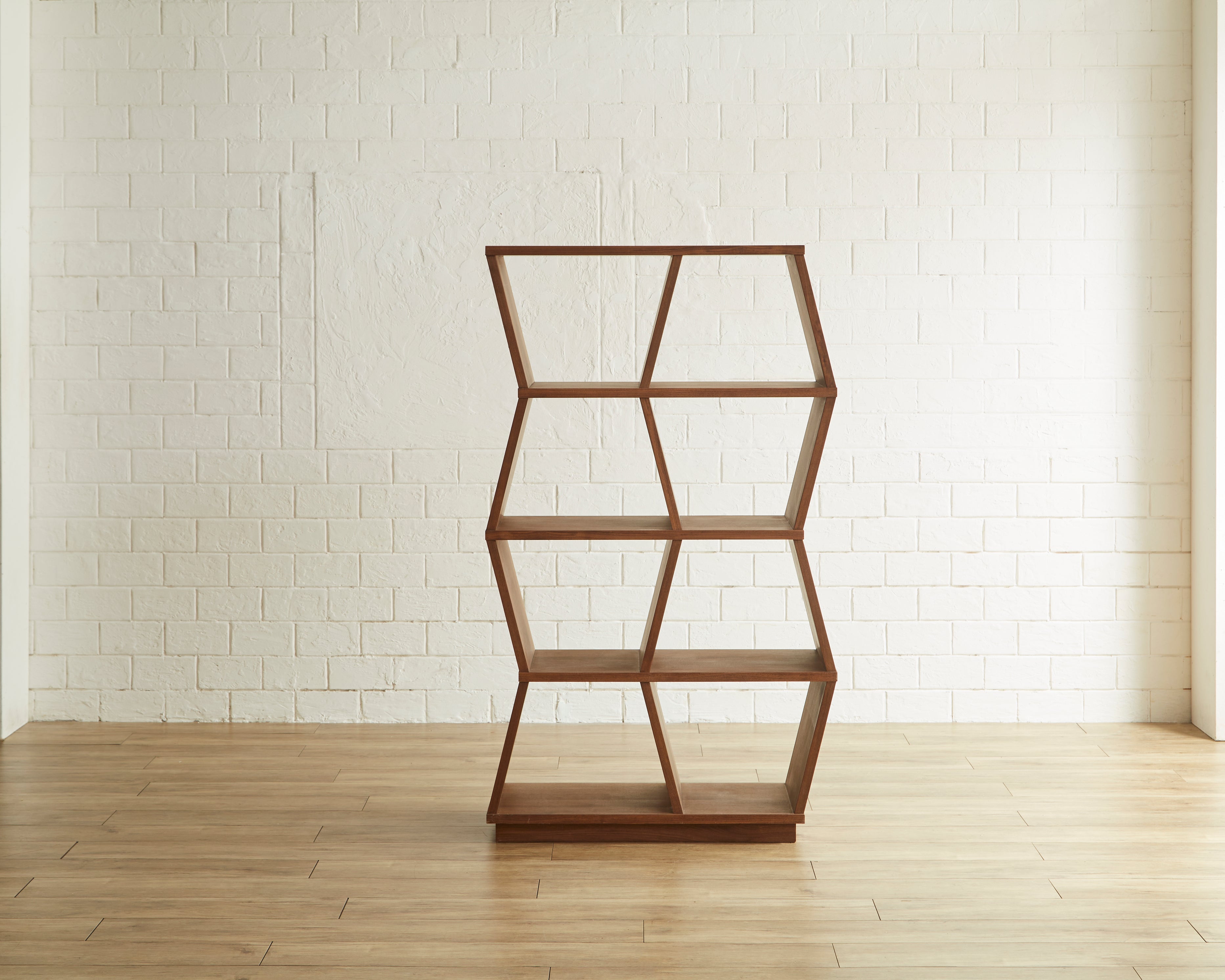 Hive ハイシェルフ W88 シェルフ 棚 北欧風カジュアルモダン オーク ウォールナット