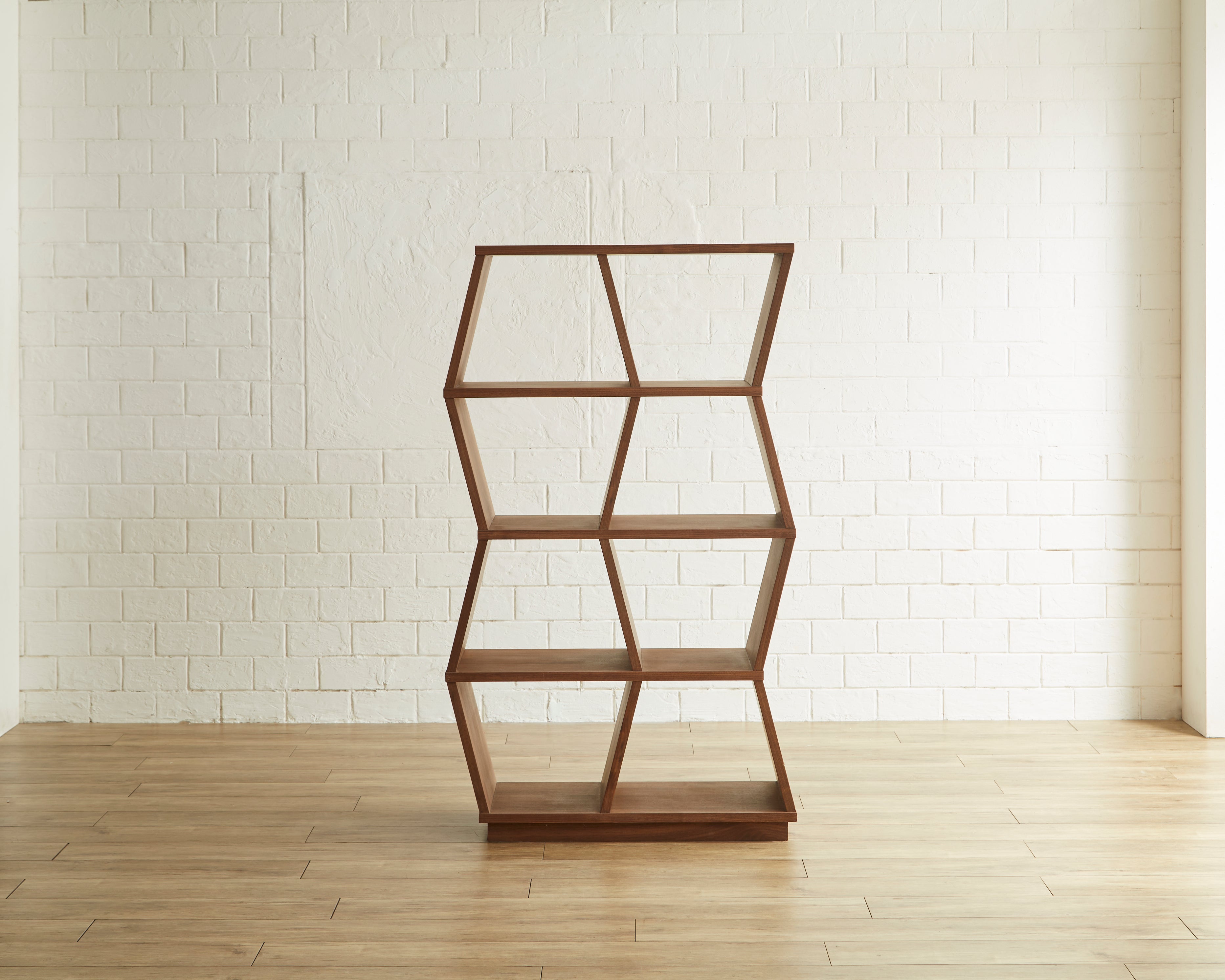 Hive ハイシェルフ W88 シェルフ 棚 北欧風カジュアルモダン オーク ウォールナット