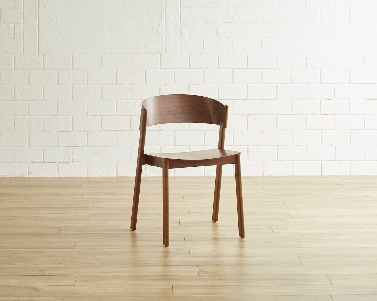 Poire ダイニングチェア チェアー ブラウン ブラック ナチュラル スタッキング式