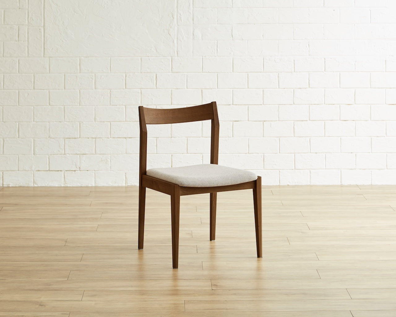 CASA チェア・肘ナシ ナチュラル ブラウン