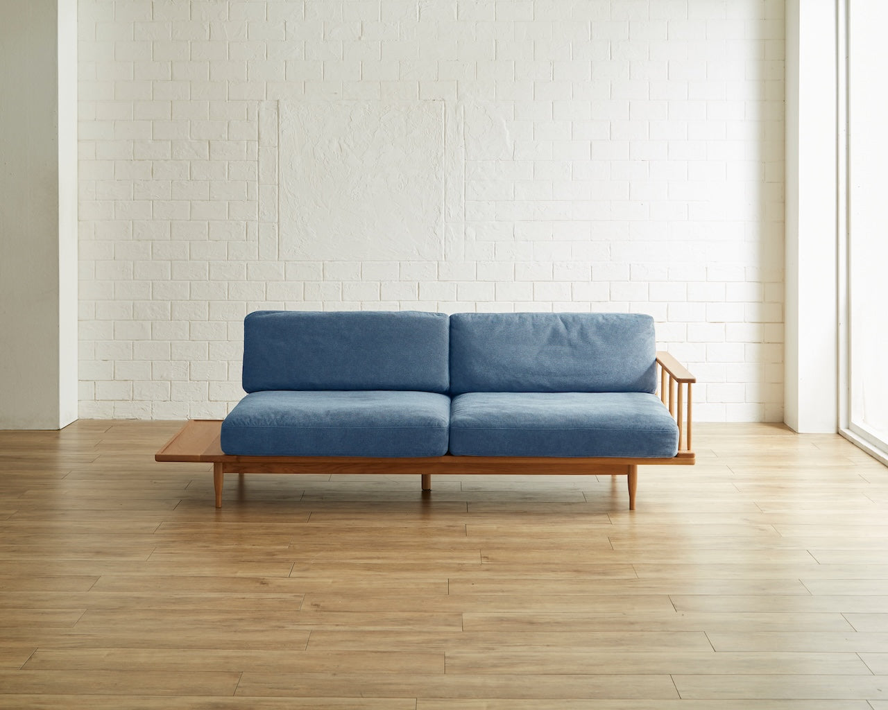 Mary ソファ ローポジションソファ ミニテーブル付き