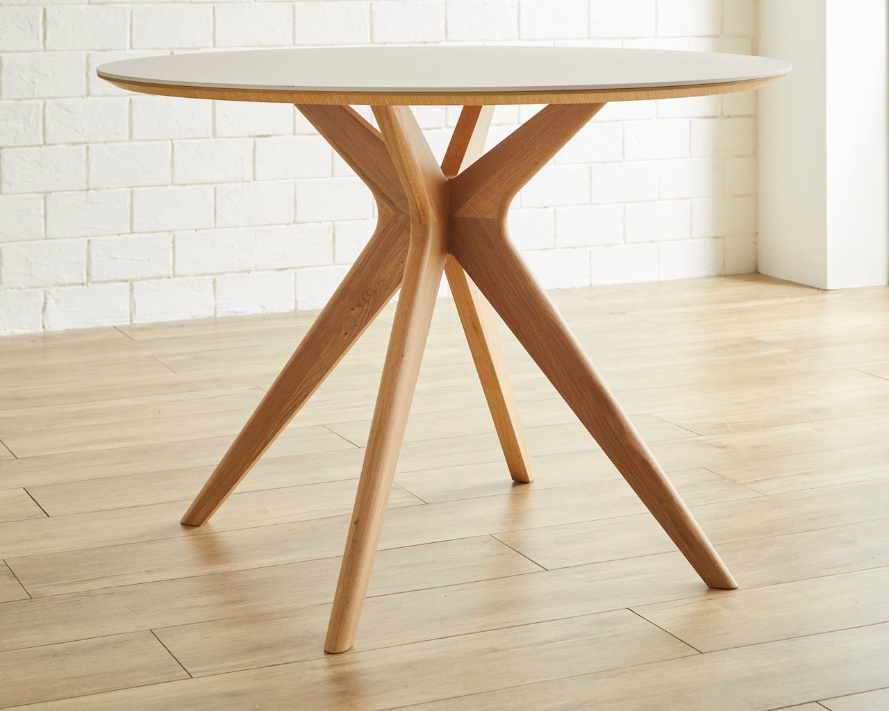 Resist ダイニングテーブル セラミック天板 丸テーブル