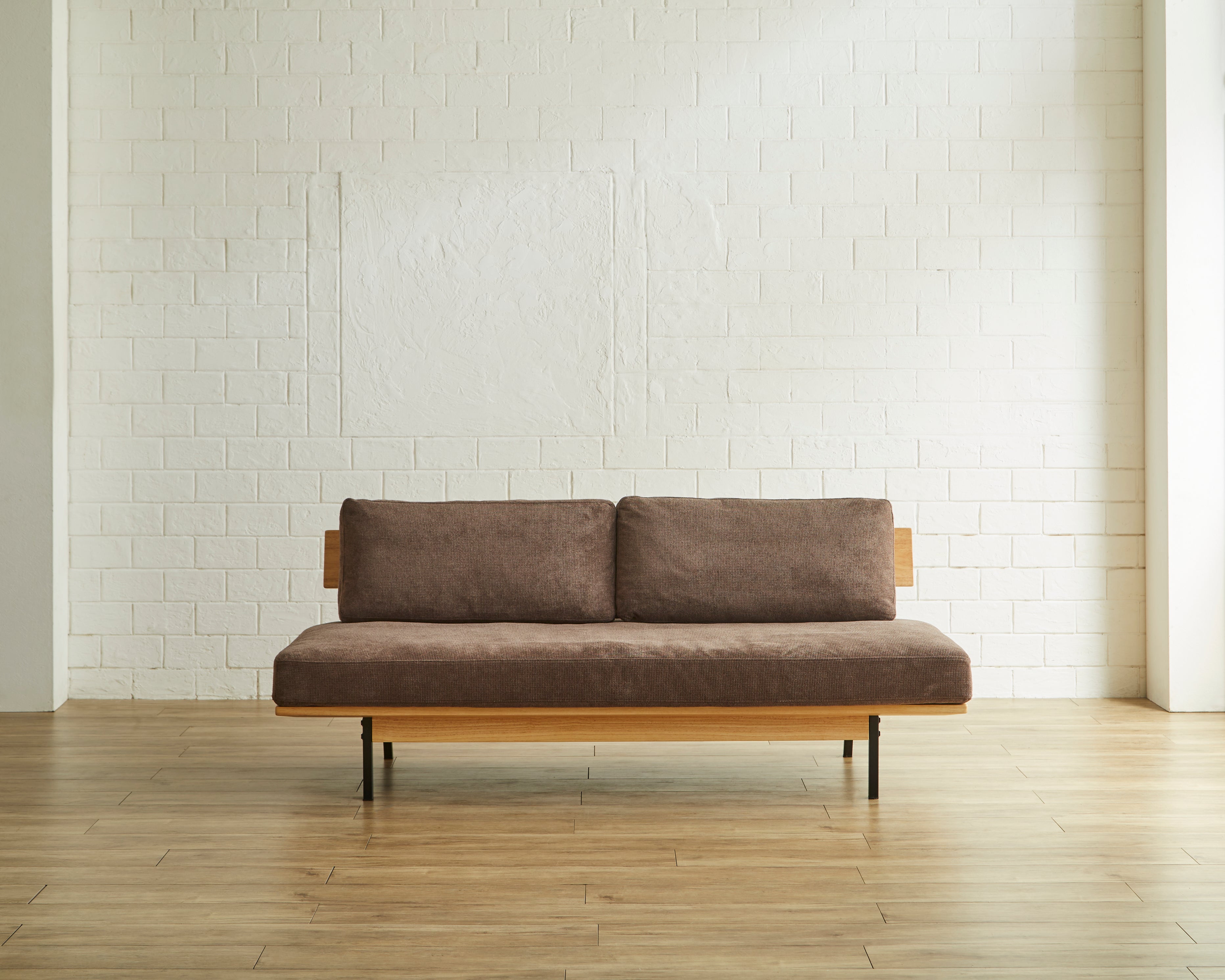 Patron ソファ 3Pソファ アームレス3人掛けソファ フェザー入りクッション