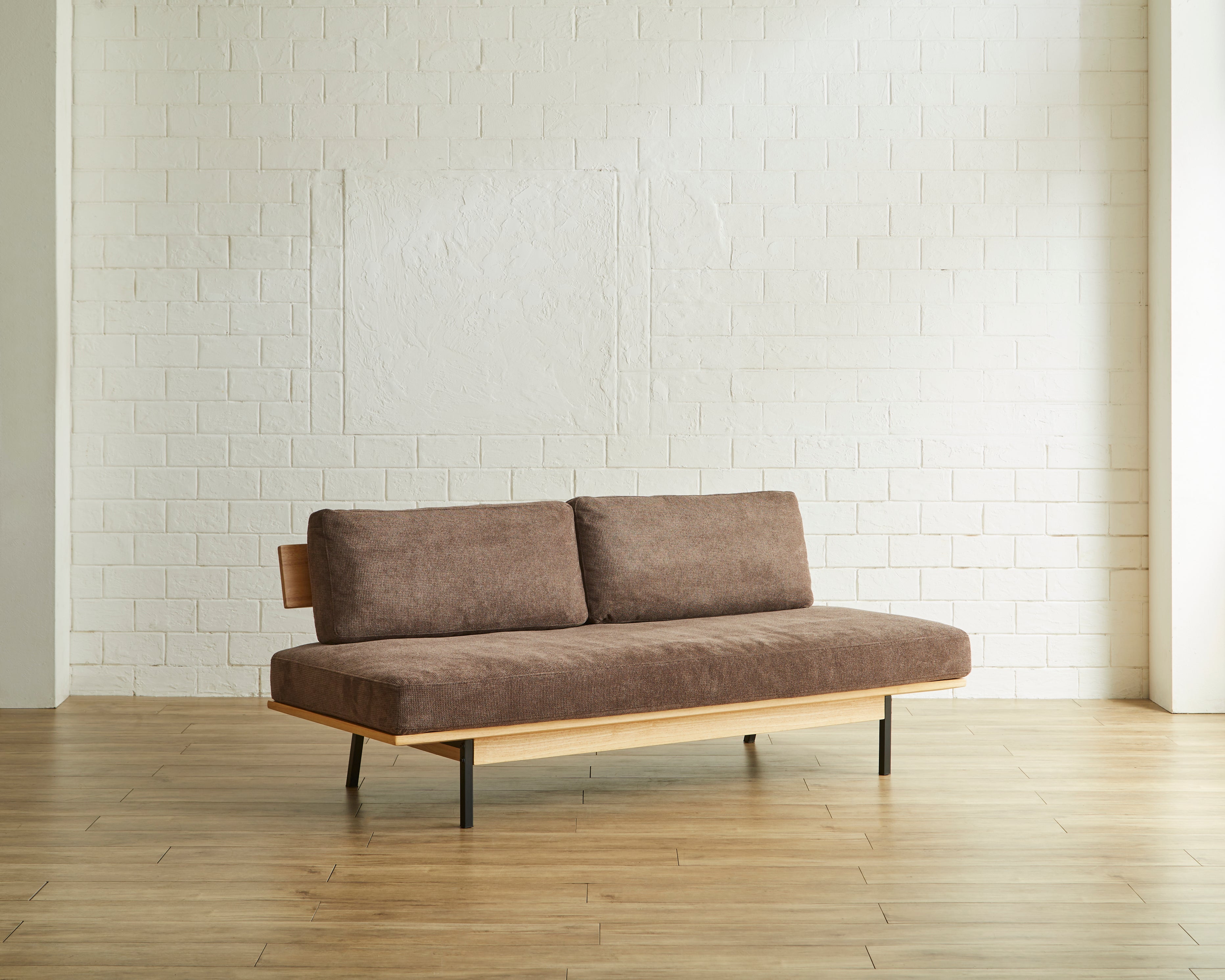 Patron ソファ 3Pソファ アームレス3人掛けソファ フェザー入りクッション