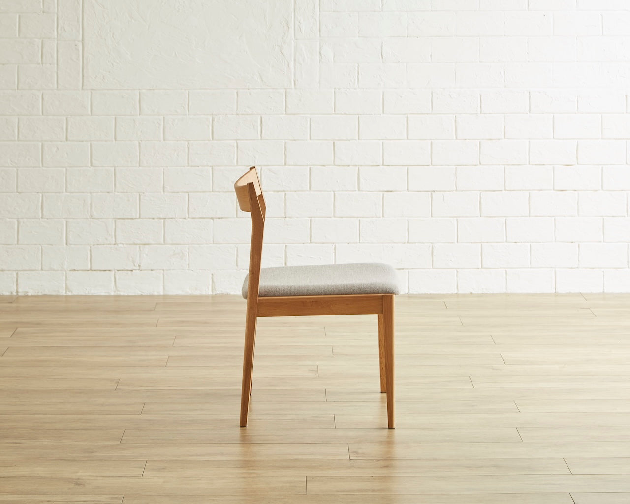 CASA チェア・肘ナシ ナチュラル ブラウン