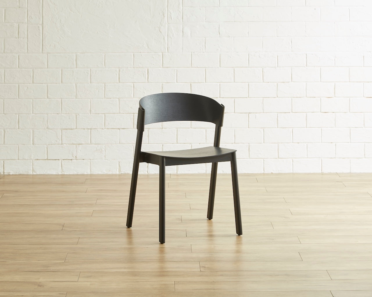 Poire ダイニングチェア チェアー ブラウン ブラック ナチュラル スタッキング式